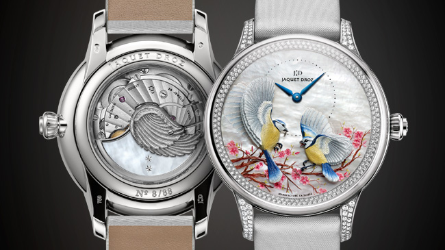 Jaquet Droz Petite Heure Minute Relief Season Spring
