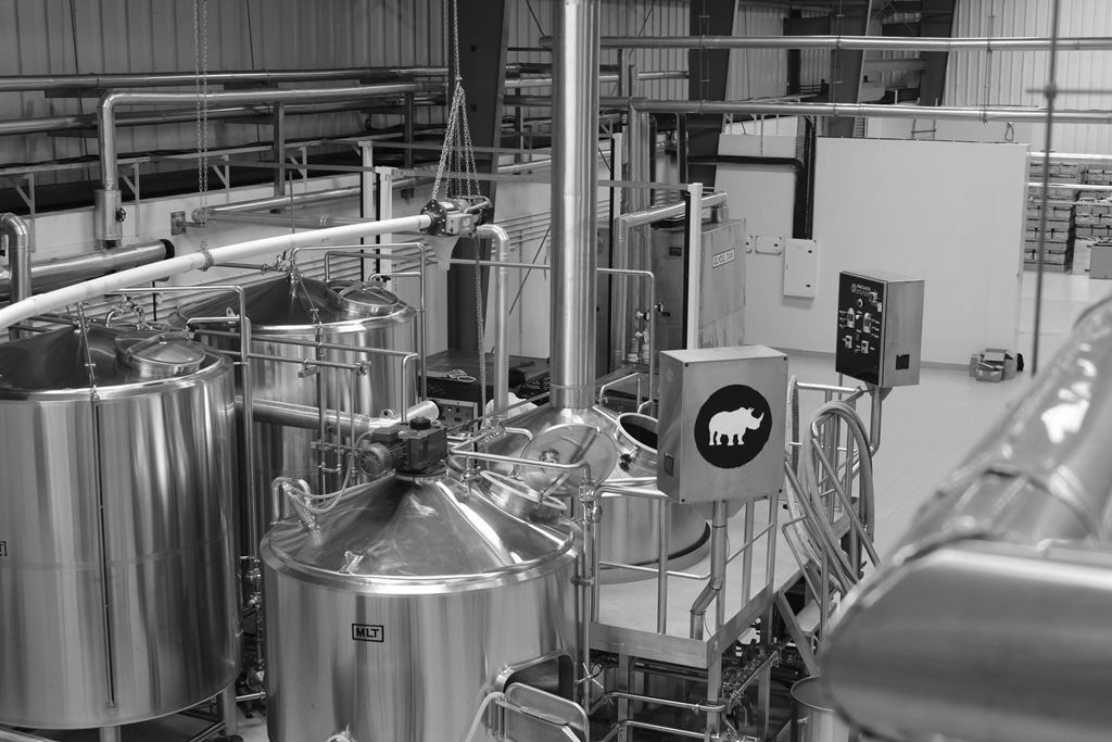 White Rhino's Brewery in Gwalior
