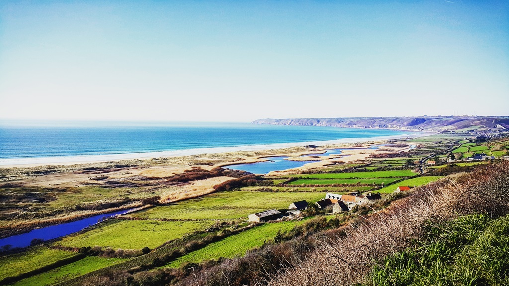 3_The rolling Biville Dunes and wild beach, which is a natural protected site in France