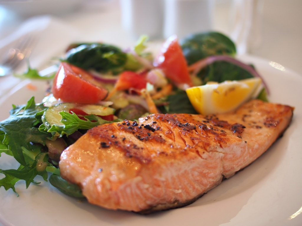 salmon dish Keto Diet @PeakLife