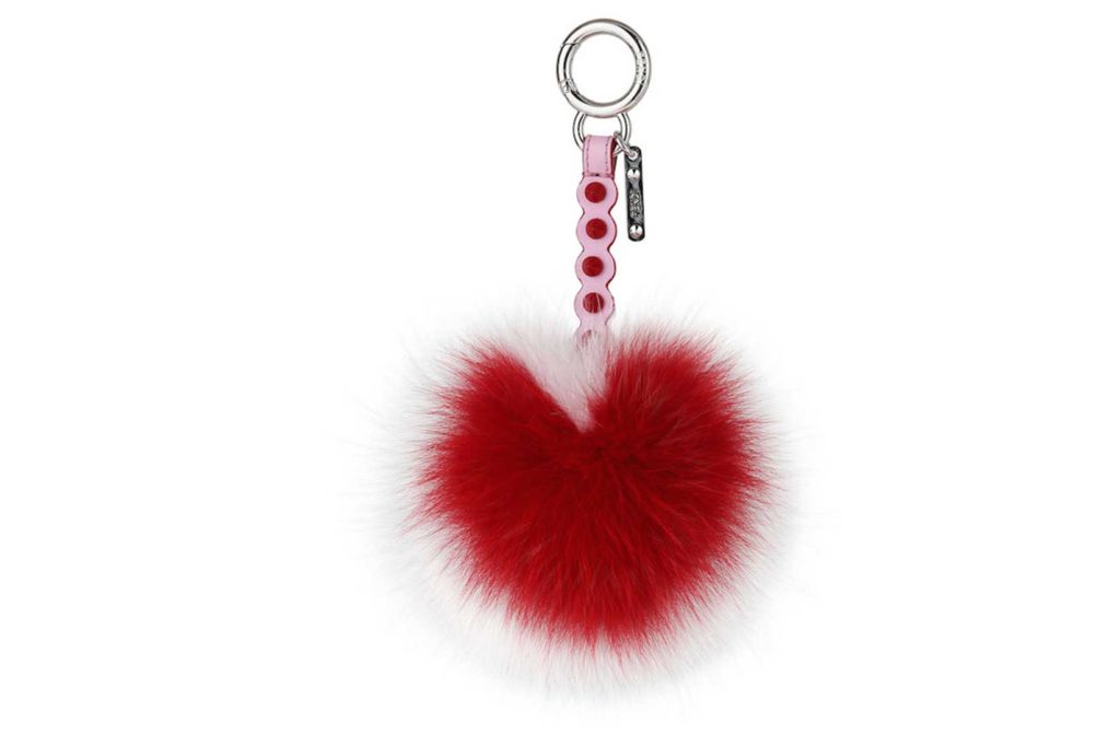 2018 Heart Bag Charm