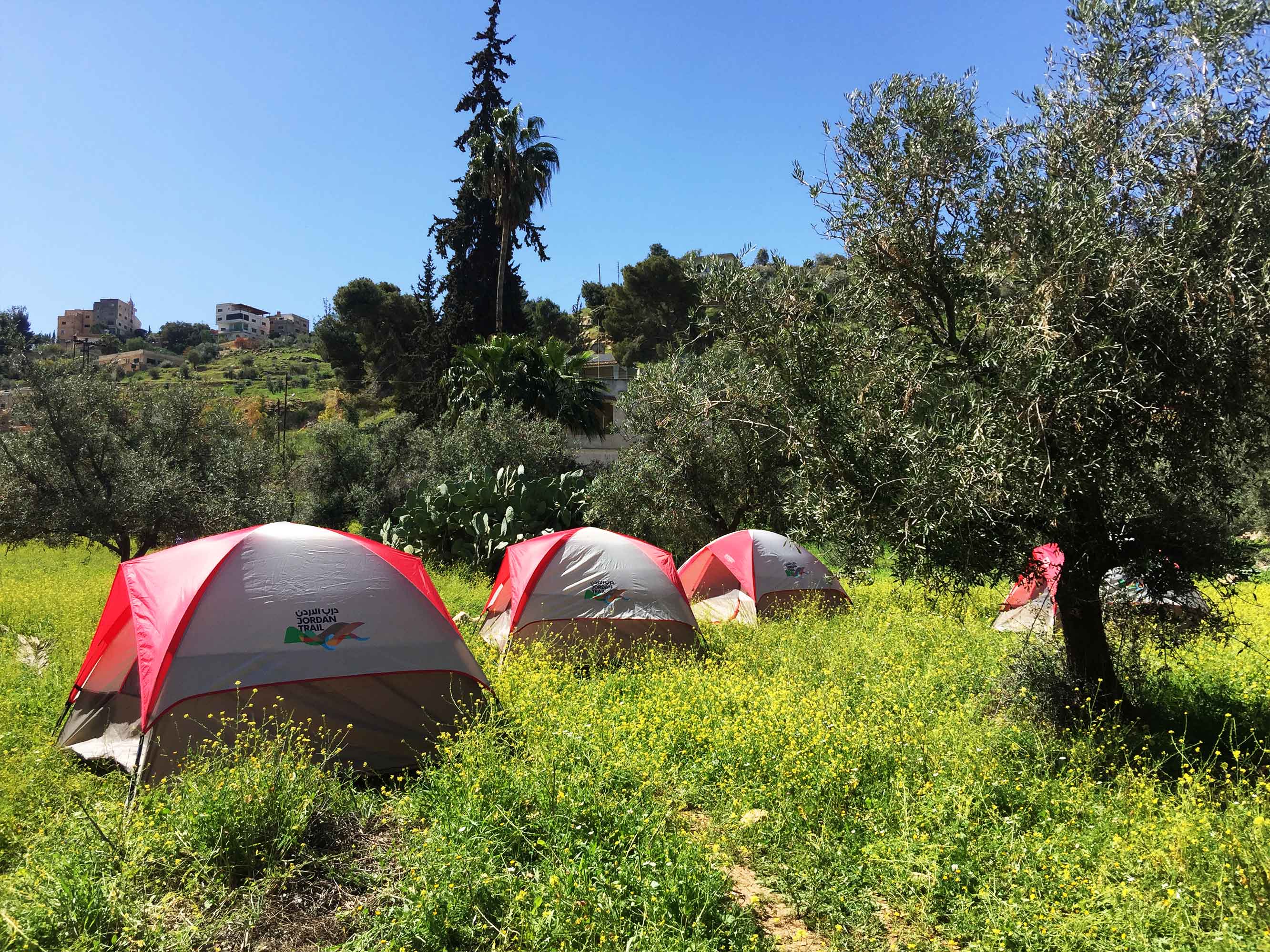 Jordan Trail camp