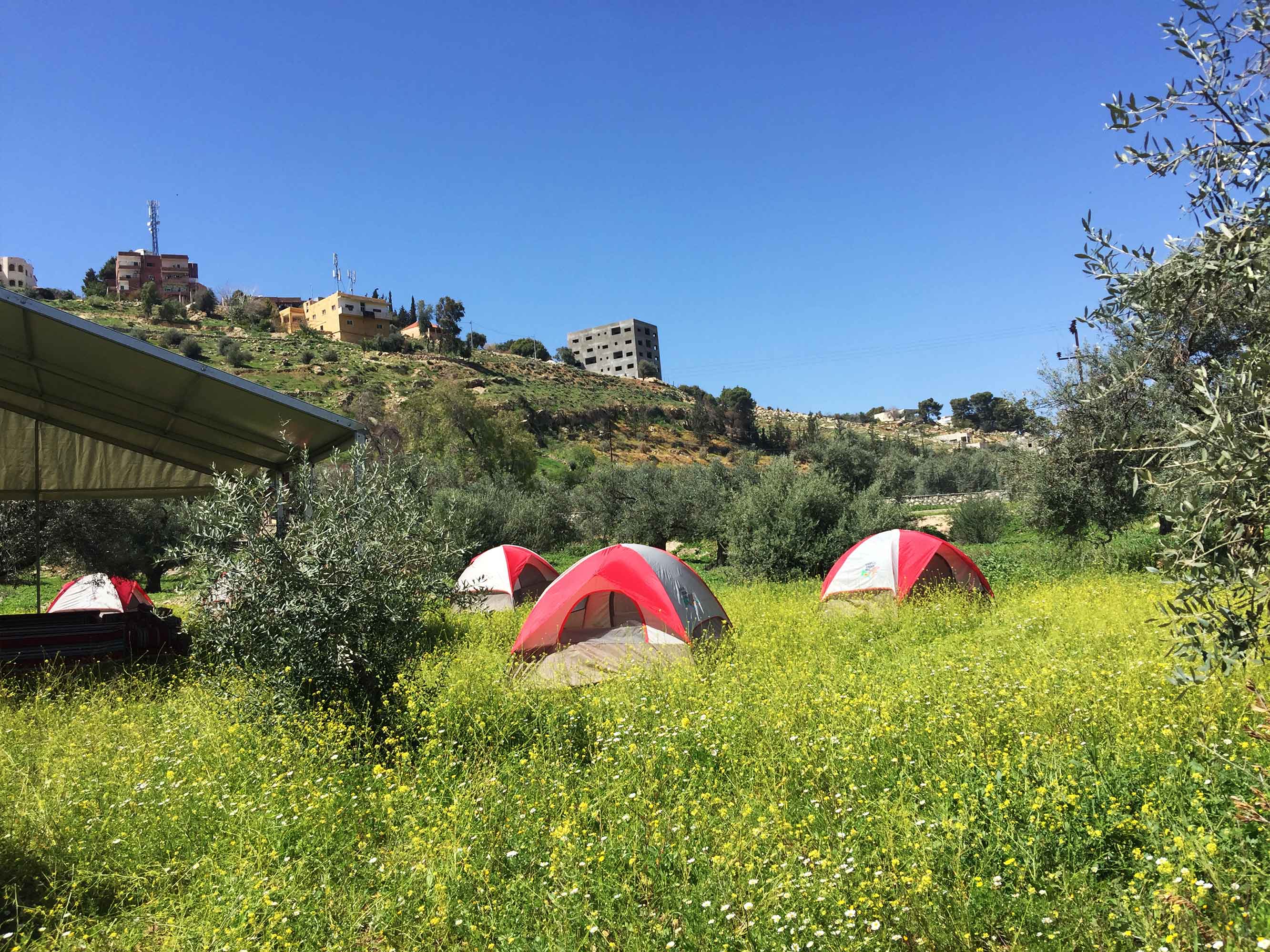 Jordan Trail camping