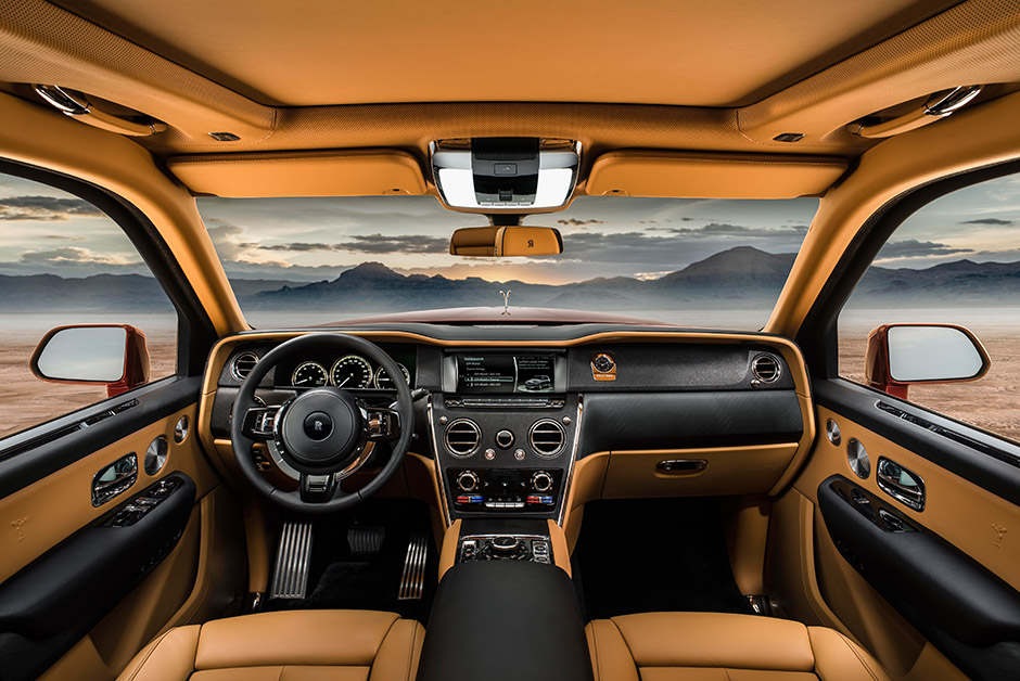 RR Cullinan interior
