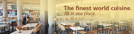 Restaurants to cafes & food court