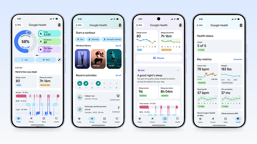 Recovery and Training focused, 24x7 Coach, and so much more with Google Health