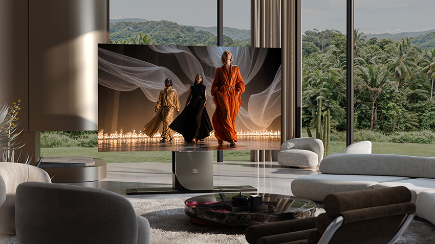There is a Television by Bugatti, and it Disappears on a Single Touch!